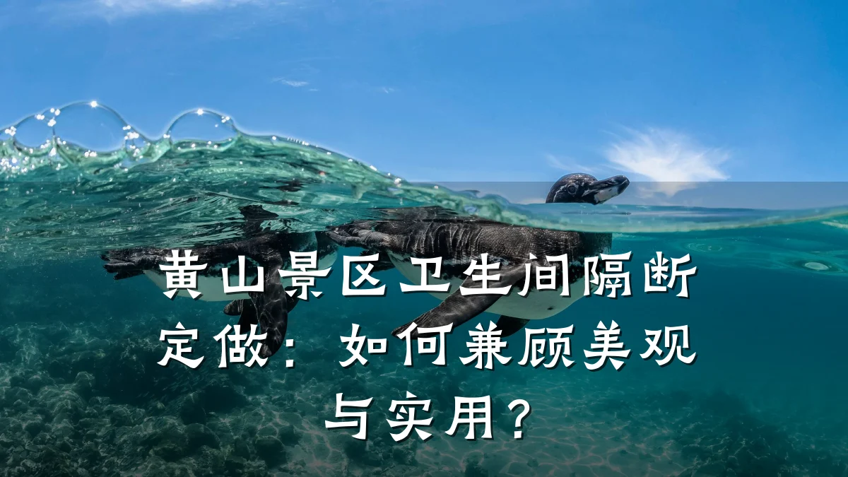 黄山景区卫生间隔断定做:如何兼顾美观与实用?